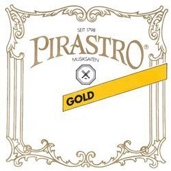 Pirastro Gold Label 4/4 Violin E String - Medium - Steel - Loop End